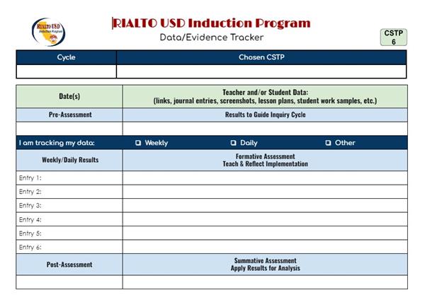 10. Data Evidence Tracker